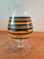 Duvel glas  Les Berthom, Verzamelen, Biermerken, Ophalen, Zo goed als nieuw, Glas of Glazen, Duvel