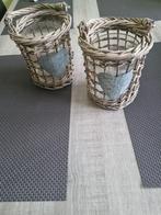 2 kaarsenhouders set, Ophalen of Verzenden, Zo goed als nieuw