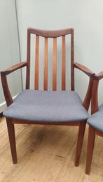 6 mooie degelijke stoelen met nieuw stof, Ophalen of Verzenden, Zo goed als nieuw, Stof