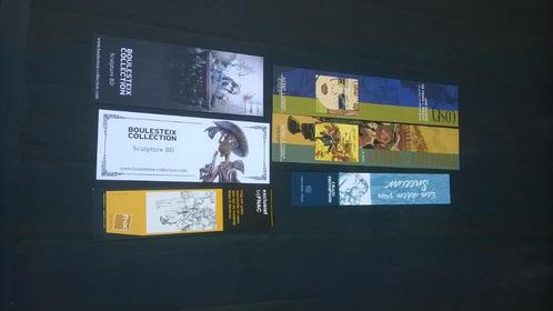 6 verschillende bladwijzers van stripverhalen, Boeken, Stripverhalen, Gelezen, Meerdere stripboeken, Ophalen of Verzenden