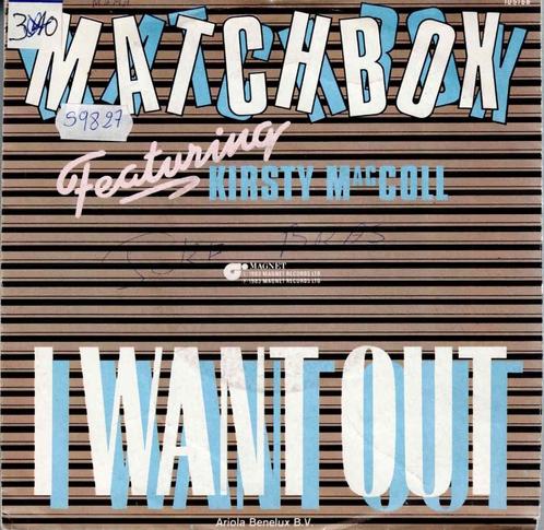 Vinyl, 7"   -   Matchbox   Featuring Kirsty MacColl – I Want, Cd's en Dvd's, Vinyl | Overige Vinyl, Overige formaten, Ophalen of Verzenden