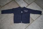 blauwe gilet van FUN maat 74, Ophalen of Verzenden, Zo goed als nieuw, Jongetje, Truitje of Vestje