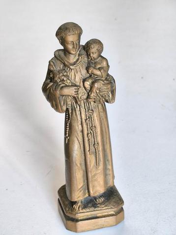 Messing/verbronsd beeldje Sint Antonius van Padua, Enlèvement ou Envoi