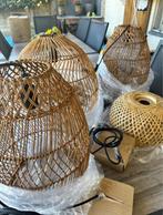 set lampen kappen, Huis en Inrichting, Ophalen, Nieuw, Ovaal, Bruin