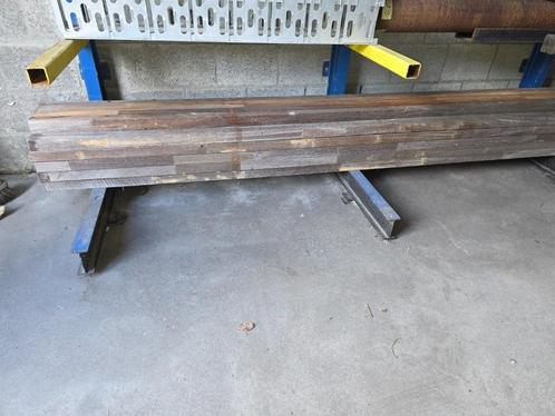Hardhouten balkjes 24 st. 4m L, br=65mm, dikte=43mm, Doe-het-zelf en Bouw, Hout en Planken, Nieuw, Balk, Overige houtsoorten, 300 cm of meer