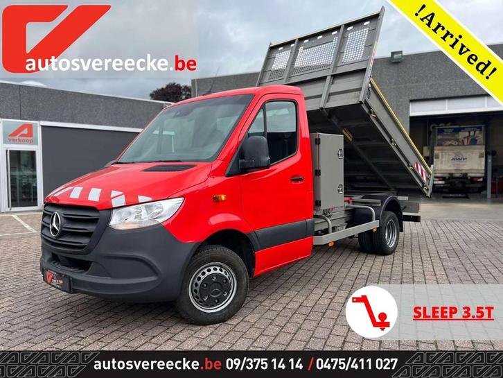 Mercedes-Benz Sprinter 514 KOFFER-KIPPER (25.950€ex)MTM 7., Auto's, Bestelwagens en Lichte vracht, Bedrijf, Te koop, ABS, Airconditioning
