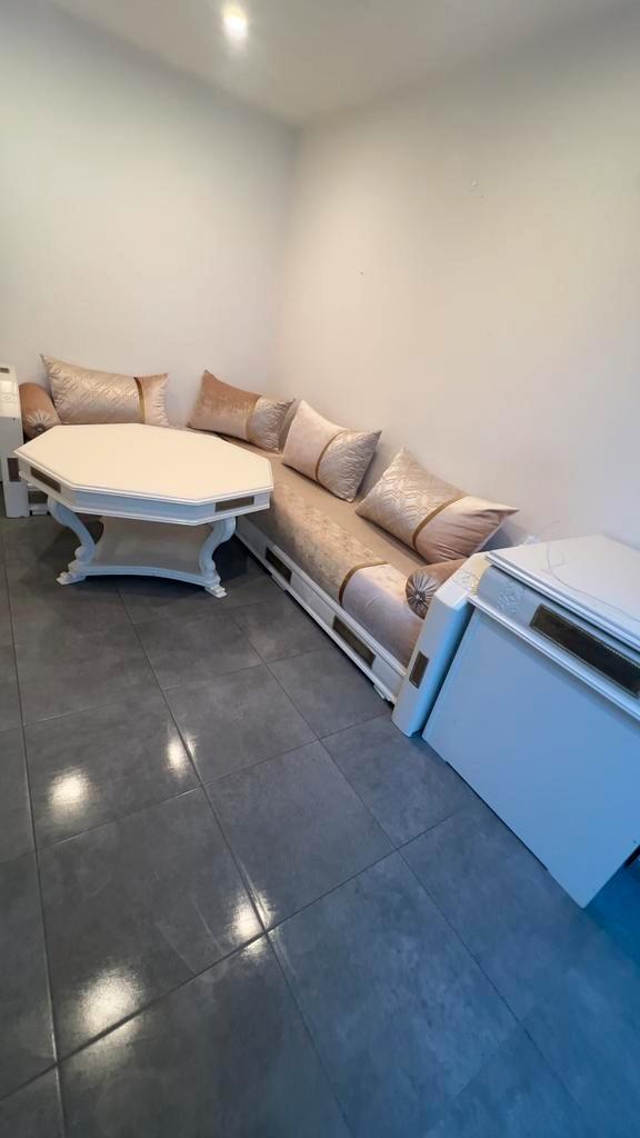 Marokkaanse zetel, Maison & Meubles, Canapés | Salons, Utilisé, Tissus, Enlèvement