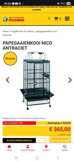 Grote papegaaienkooi, Dieren en Toebehoren, Ophalen, Gebruikt