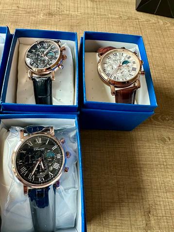 Herenhorloge met saffierchrografie beschikbaar voor biedingen