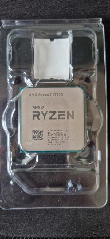 AMD RYZEN 7 3700x sans ventirad beschikbaar voor biedingen