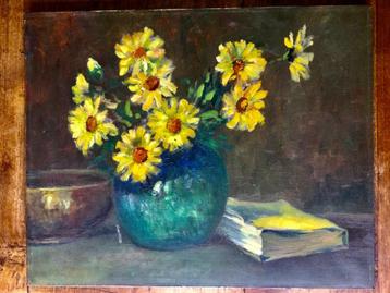 Schilderij Bloemen  beschikbaar voor biedingen
