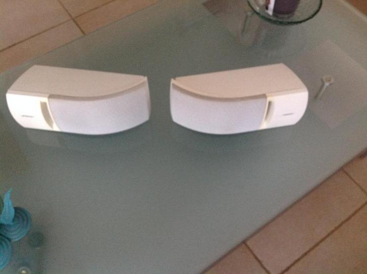 Haut-parleurs gauche et droit Bose 161 en bon état et à util, TV, Hi-fi & Vidéo, Enceintes, Bose, Enlèvement ou Envoi