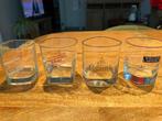 4 whisky glazen voor 5 euro of beste bod, Verzamelen, Glas en Drinkglazen, Ophalen, Zo goed als nieuw, Borrel- of Shotglas