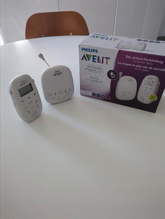 Philips AVENT SCD713/26 DECT-babyfoon, Kinderen en Baby's, Babyfoons, Zo goed als nieuw, Ophalen of Verzenden
