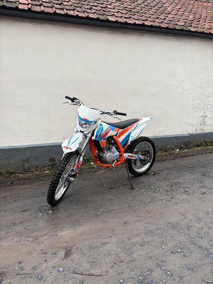 Motocross kayo 250cc k2 Lille, Fietsen en Brommers, Brommers | Crossbrommers, Zo goed als nieuw, Overige merken, Ophalen