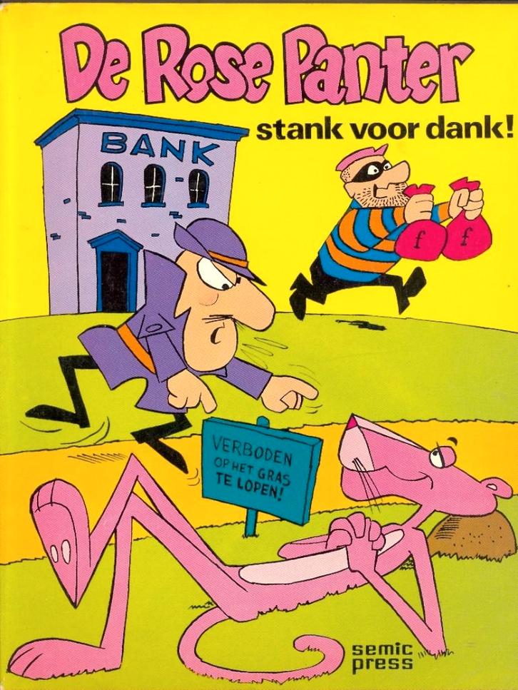 De rose panter nr 6 en nr 9., Boeken, Stripverhalen, Gelezen, Meerdere stripboeken, Ophalen of Verzenden