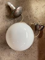 Hanglamp glazen bol 30 cm diameter, Ophalen of Verzenden, Zo goed als nieuw