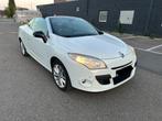 Mégane Cabriolet Automatique 1.5DcI 2011 euro5 180.000, Auto's, Renault, Euro 5, Zwart, Cabriolet, Wit