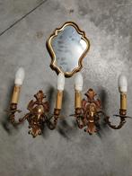 4 zeer mooie muurverlichting, Huis en Inrichting, Lampen | Wandlampen, Ophalen, Zo goed als nieuw, Klassiek