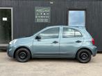 TE HUUR! Nissan micra 1.2 benzine, Voorwielaandrijving, Stof, Blauw, Handgeschakeld