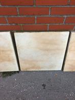 Marlux beige terrastegels, Doe-het-zelf en Bouw, Tegels, Ophalen, Gebruikt