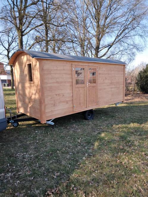 Pipowagen tinyhouse, Caravanes & Camping, Caravanes résidentielles, Enlèvement ou Envoi