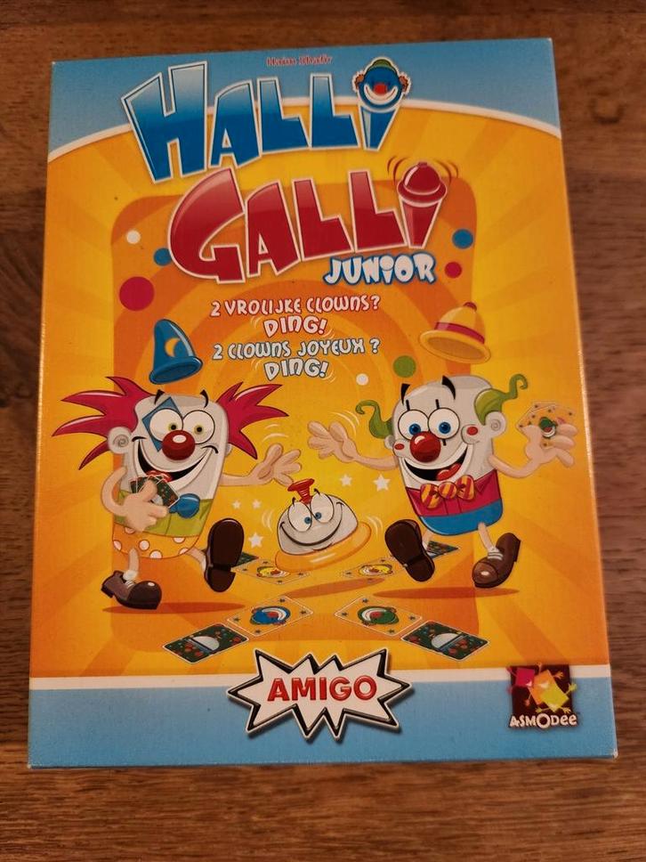 Halli Galli Junior bundelspel, Verzamelen, Speelkaarten, Jokers en Kwartetten, Gebruikt, Speelkaart(en), Ophalen of Verzenden