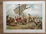 Zes oude schoolkaarten “onze beschavingsgeschiedenis”, Ophalen of Verzenden, Geschiedenis
