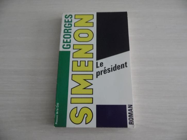 LE PRÉSIDENT      SIMENON, Boeken, Detectives, Zo goed als nieuw, Ophalen of Verzenden
