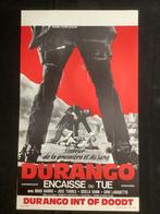 Affiche du film DURANGO 33-55 cm, Collections, Posters & Affiches, Enlèvement ou Envoi