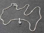 Nieuwe Zilveren Ketting, Handtassen en Accessoires, Ophalen of Verzenden, Nieuw, Zilver, Zilver