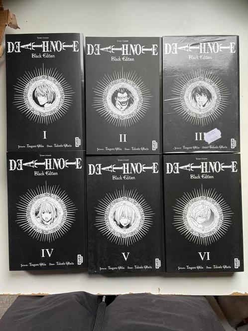 Death note black édition en 6 tomes intégrale, Boeken, Stripverhalen, Ophalen of Verzenden