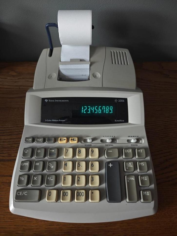 Calculatrice TEXAS INSTRUMENT, Diversen, Rekenmachines, Zo goed als nieuw, Ophalen of Verzenden