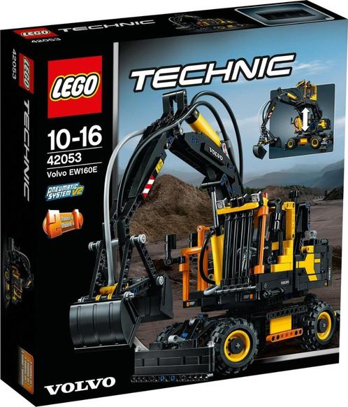 LEGO Technic Volvo EW160E 42053, Kinderen en Baby's, Speelgoed | Duplo en Lego, Zo goed als nieuw, Lego, Complete set, Ophalen of Verzenden