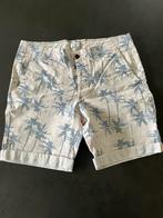 Jack & Jones roze short met palmbomen. Maat M. Goede staat., Maat 48/50 (M), Jack&Jones, Ophalen of Verzenden, Roze