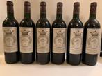 Chateau Marquis d’Alesme Becker 1997 Margaux lot van 6, Collections, Vins, Pleine, France, Enlèvement ou Envoi, Vin rouge