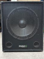 Je vends un caisson de basses actif Ibiza Sound CUBE1512, Enlèvement, Utilisé