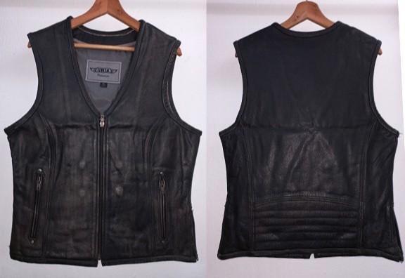 Gilet de moto en cuir neuf, Motos, Vêtements | Vêtements de moto, Manteau | cuir, Femmes, Hommes, Enfants, Neuf, avec ticket, Enlèvement ou Envoi