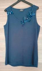 Gekleed topje, Green Ice, maat L, nieuw, Kleding | Dames, Topjes, Blauw, Maat 42/44 (L), Nieuw, Ophalen of Verzenden