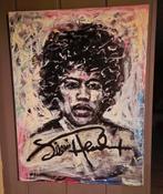 Jimi Hendrix schilderij, Ophalen of Verzenden, Zo goed als nieuw, Poster, Artwork of Schilderij