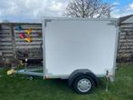 gesloten aanhangwagen 750 kg, Auto diversen, Aanhangers en Bagagewagens, Ophalen, Zo goed als nieuw