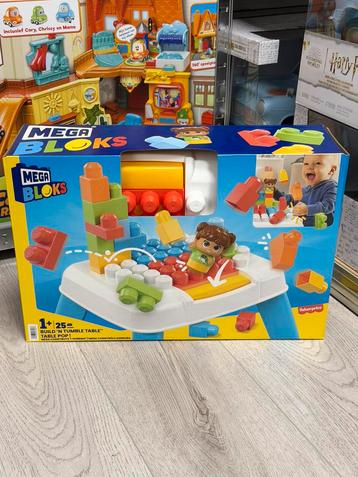 Fisher-Price MEGA Bloks Tafel bouw leer blokken Bouwstenen beschikbaar voor biedingen