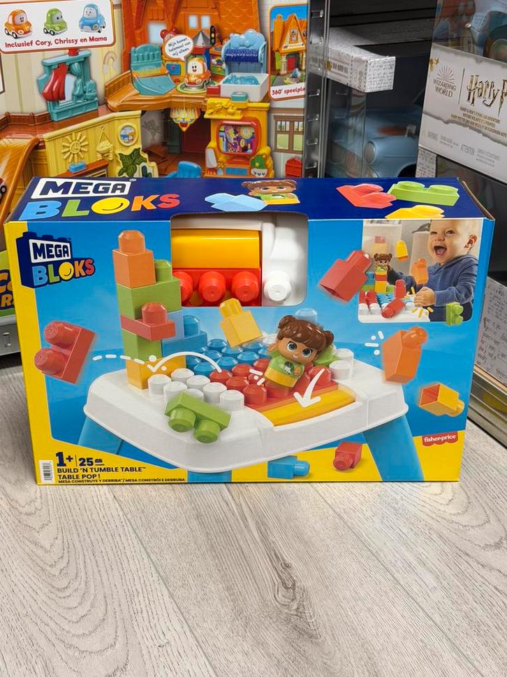 Fisher-Price MEGA Bloks Blocs de construction table en cuir, Enfants & Bébés, Jouets | Fisher-Price, Neuf, Set de jeu, Enlèvement ou Envoi