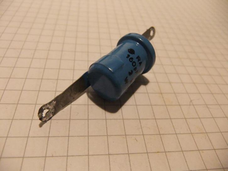 DRALORIC HSP Condensator 160pF 2kV, Hobby en Vrije tijd, Elektronica-componenten, Gebruikt, Ophalen of Verzenden