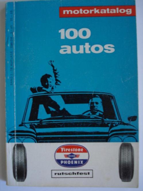 Motorkatalog 100 Autos - Kombi - Geländewagen 1963 18. Aufla, Livres, Autos | Livres, Utilisé, Général, Envoi