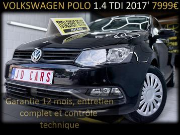 VOLKSWAGEN POLO 1.4 TDI‼️GARANTIE 1 AN CTOK‼️ beschikbaar voor biedingen