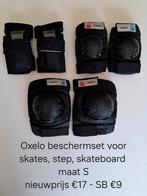 Oxelo beschermset voor skates, steps,.. - maat Small, Verstelbaar, Kinderen, Zo goed als nieuw, Bescherming