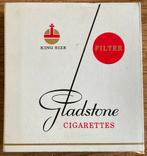 Oud sigarettenpakje GLADSTONE 18 Fr, Ophalen of Verzenden, Zo goed als nieuw, Tabaksdoos of Verpakking