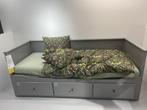 Eenpersoonsbed van IKEA in het grijs 80cmx200cm, Huis en Inrichting, Slaapkamer | Slaapbanken, Eenpersoons, Ophalen of Verzenden