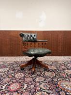 Klassiek Engels Chesterfield Bureaustoel, Ophalen of Verzenden